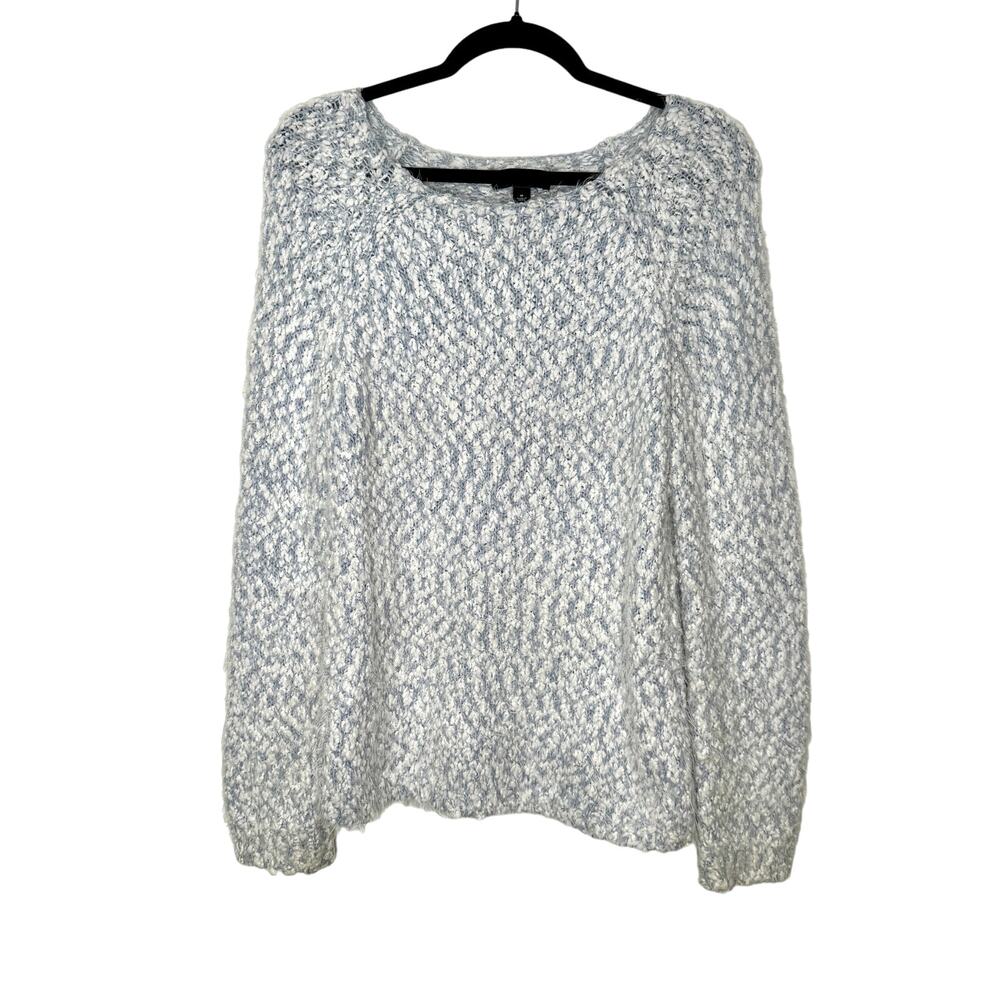 Buffalo David Bitton Sweater Women's Medium Chunky Grandpa Eyelash Knit Retro